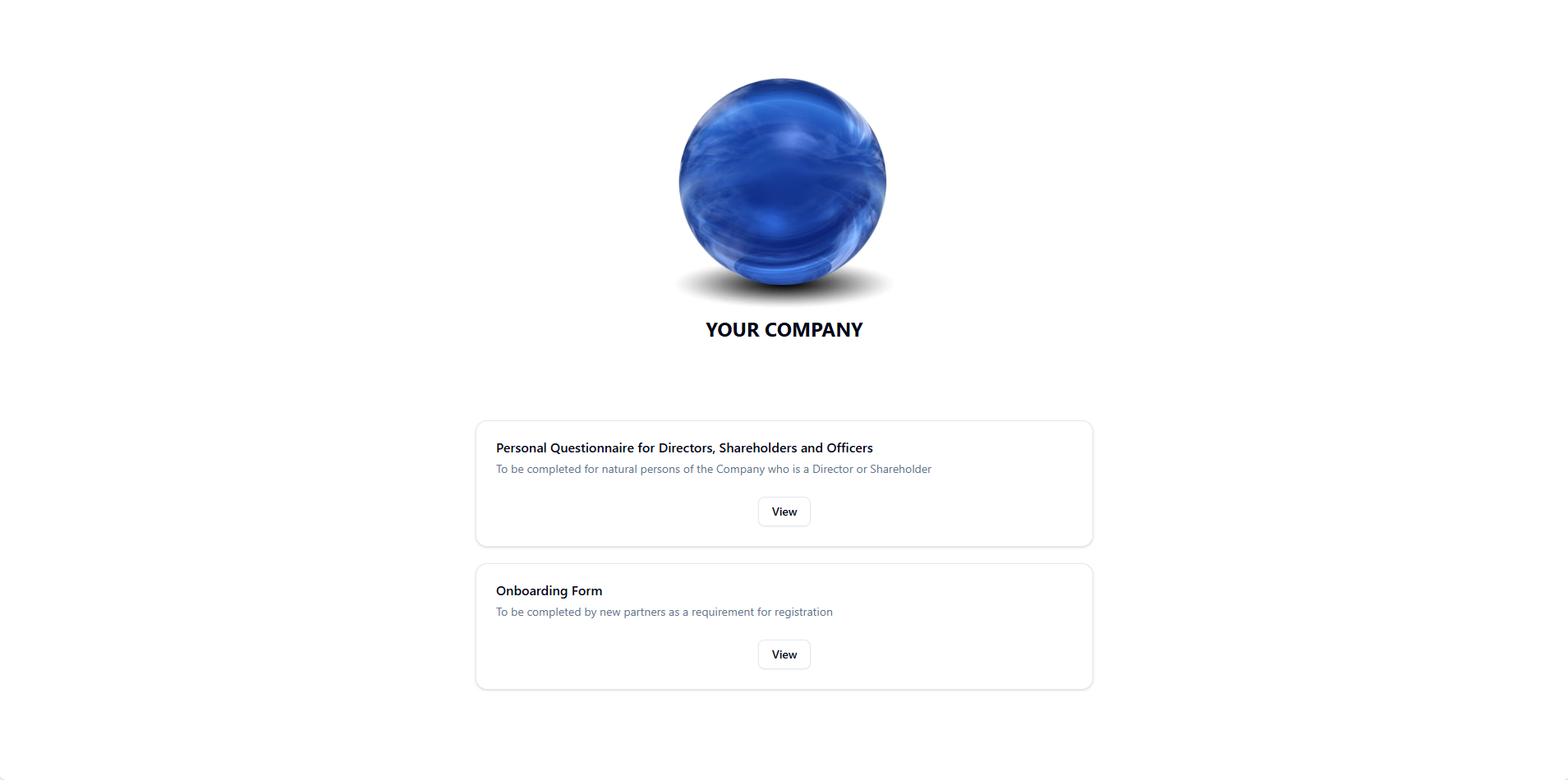 Share your forms